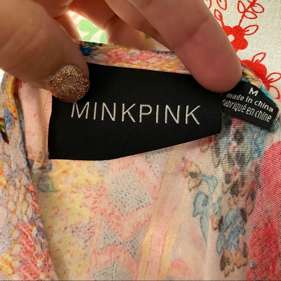 MINK PINK Floral Print Tunic Dress - Picture 4 of 5